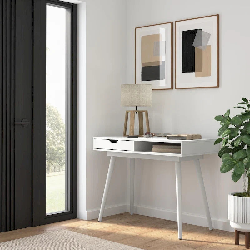 Bush Furniture Nora Bureau d'ordinateur 40W avec rangement