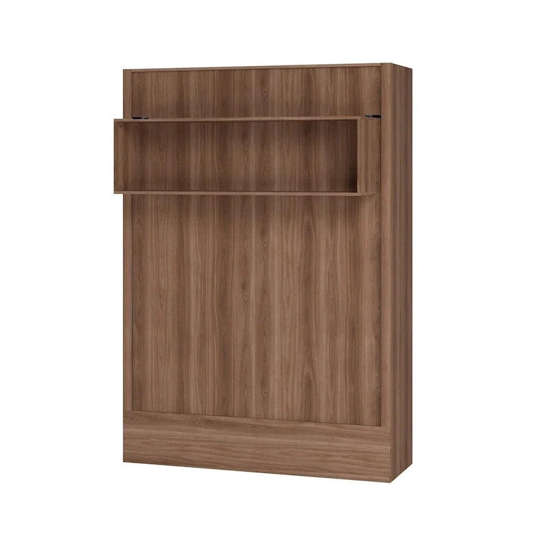 Lit escamotable contemporain brésilien Easy Lift Queen avec étagère