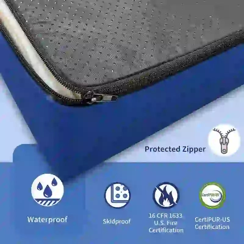 Lit articulé avec télécommande sans fil, sommier électrique avec ou sans matelas