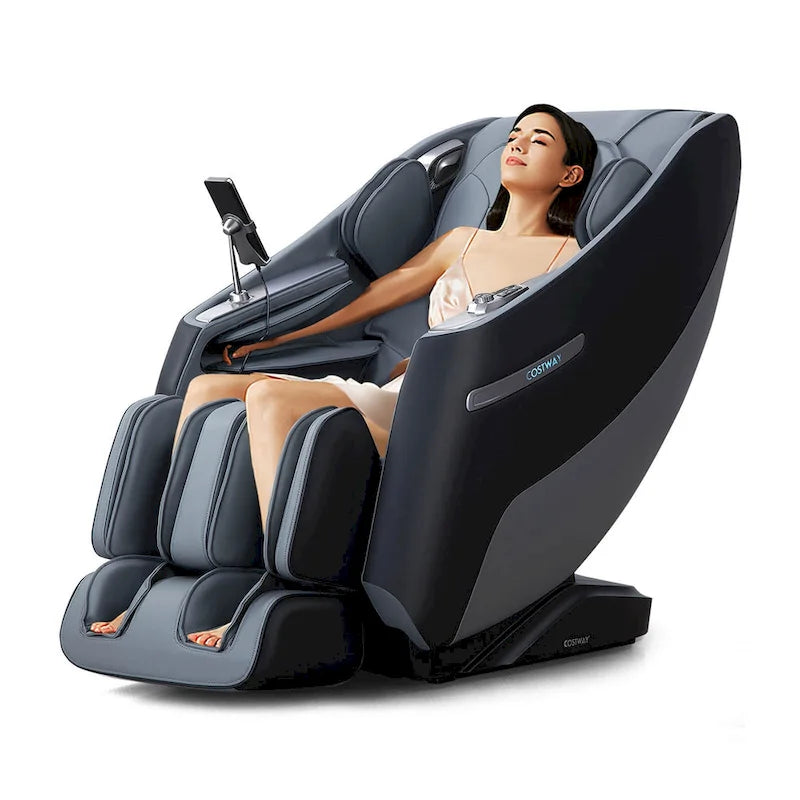 Fauteuil de massage corporel complet Costway Zero Gravity SL Track avec taille