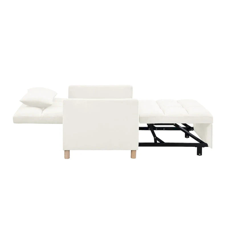 Fauteuil Lit Convertible 3 en 1, Noir