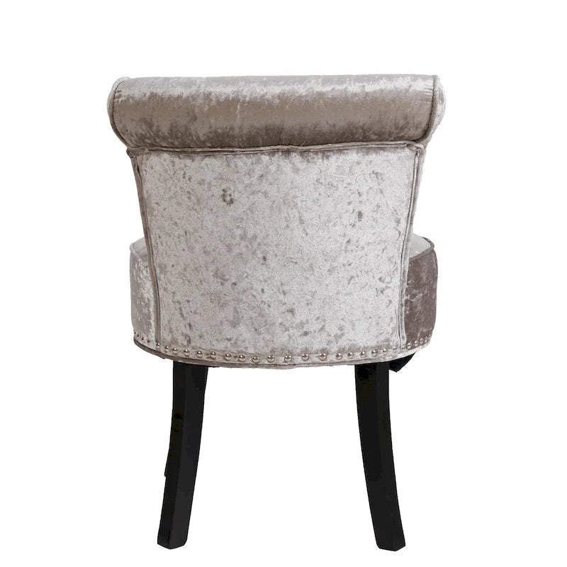 Tabouret de Coiffeuse en Bois Massif de 69,85 cm de haut - 69,85 H X 48,26 L X 29,97 P