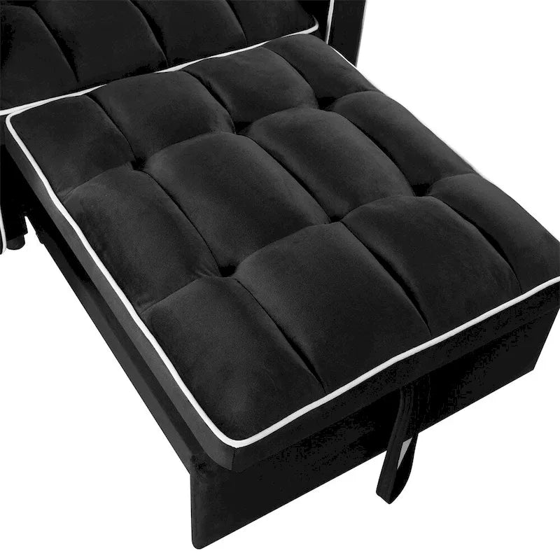 Fauteuil-lit convertible réglable, lit d'appoint escamotable