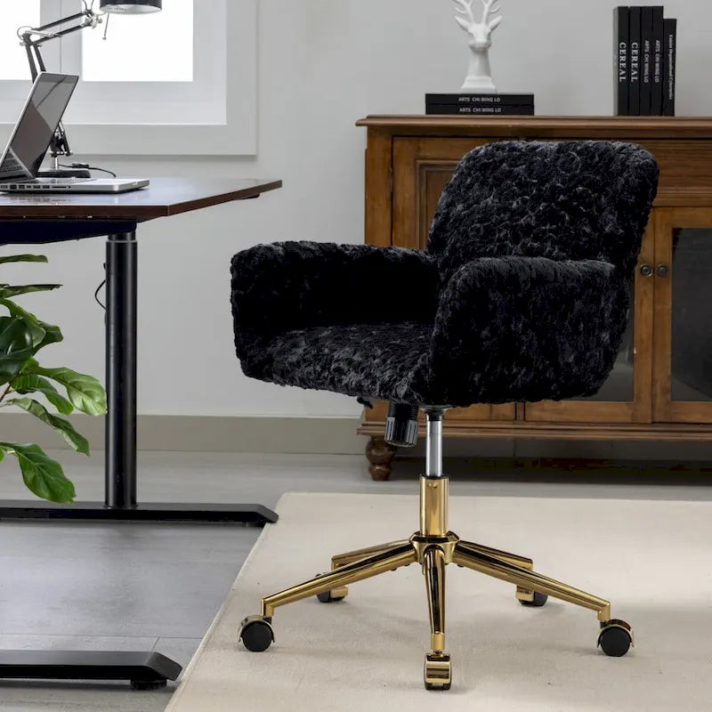 Chaises de bureau pivotantes réglables, chaises de coiffeuse.