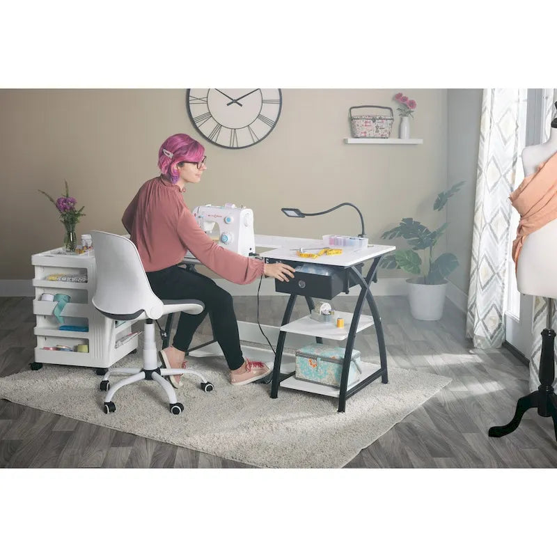 Bureau de couture Comet Plus avec ou sans grilles sur le dessus pour la coupe