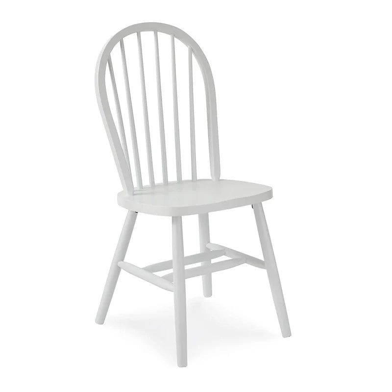 Chaise de salle à manger à dossier fuseau Windsor en bois massif International Concepts