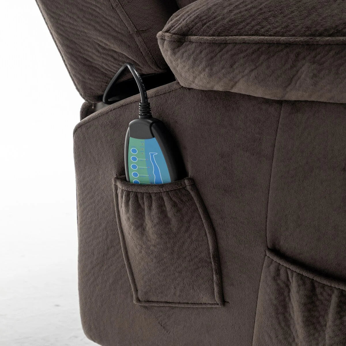 Fauteuil inclinable électrique releveur de massage chauffant