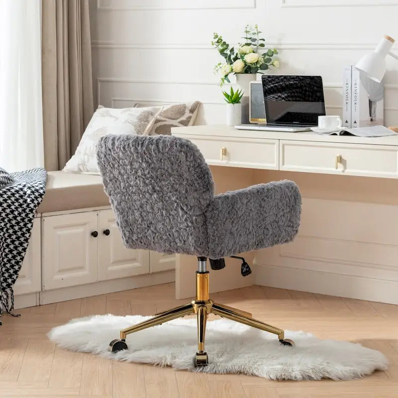 Chaises de bureau pivotantes réglables, chaises de coiffeuse.