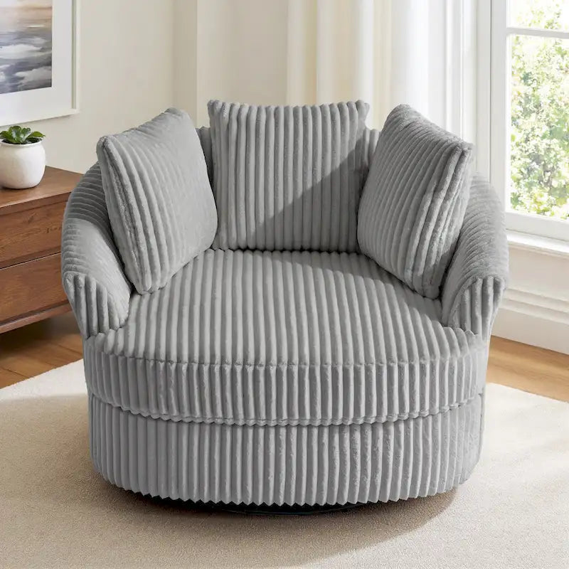 Fauteuil baquet pivotant déhoussable à bras encastrés DREAMSIDEA