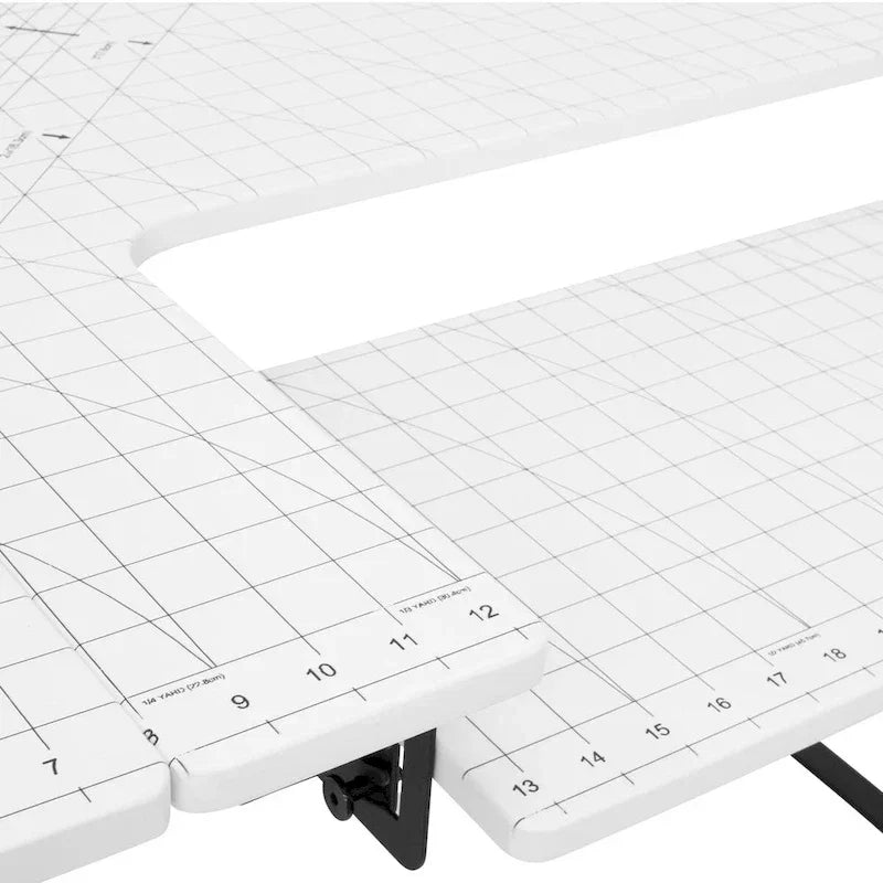 Bureau de couture Comet Plus avec ou sans grilles sur le dessus pour la coupe