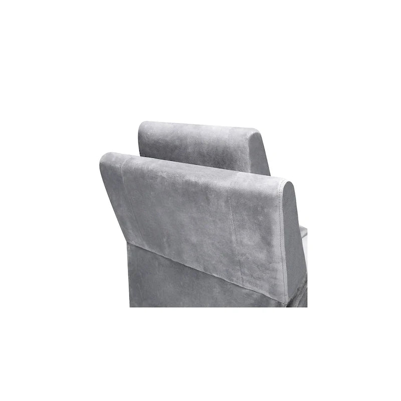 Fauteuil inclinable de luxe pour enfants avec repose-pieds, appuie-tête et 2 porte-gobelets, en microfibre, pour les enfants de 3 ans et plus