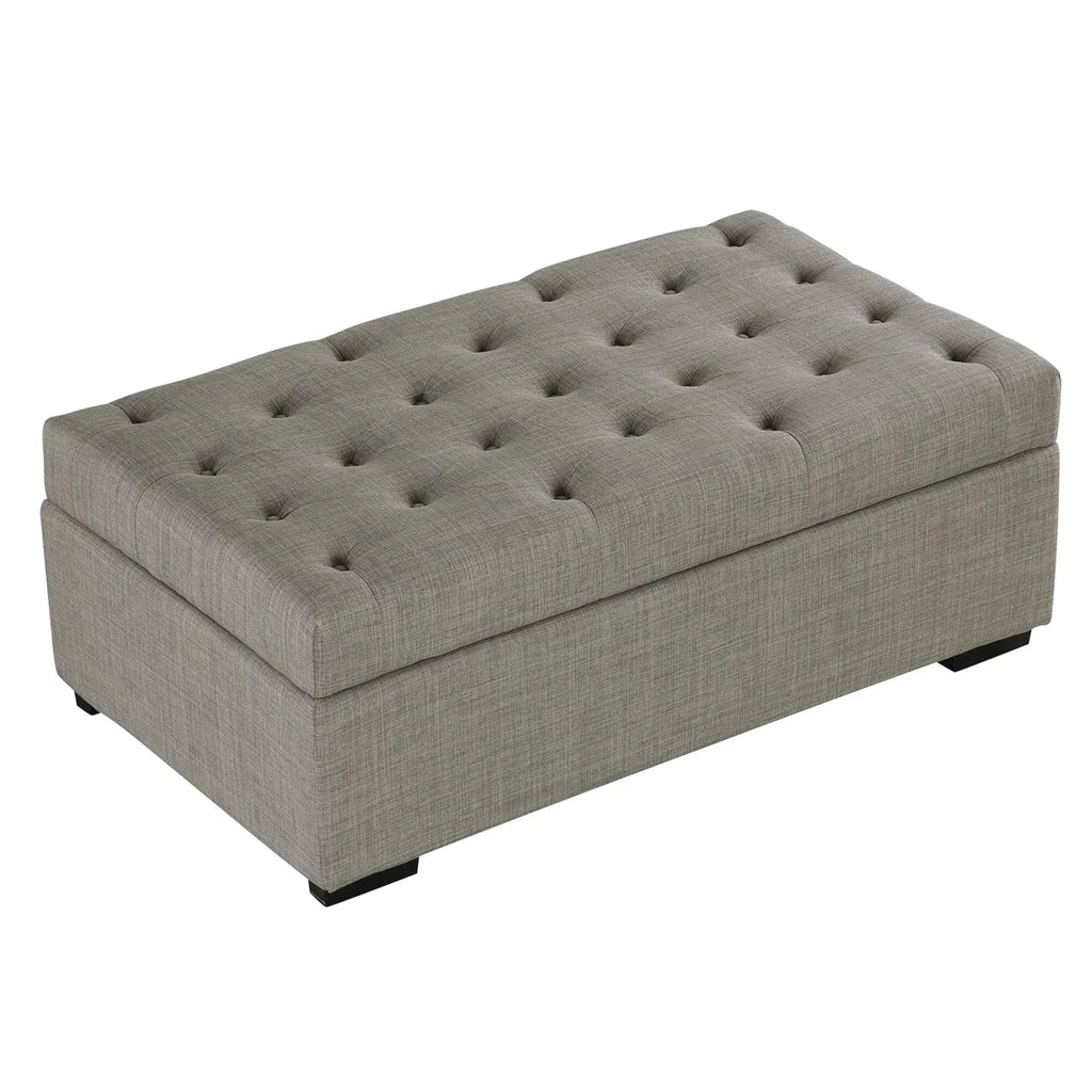 Pouf lit pliant, pouf de 126 cm avec lit pliant, pouf-lit convertible avec matelas à mémoire de forme et design capitonné