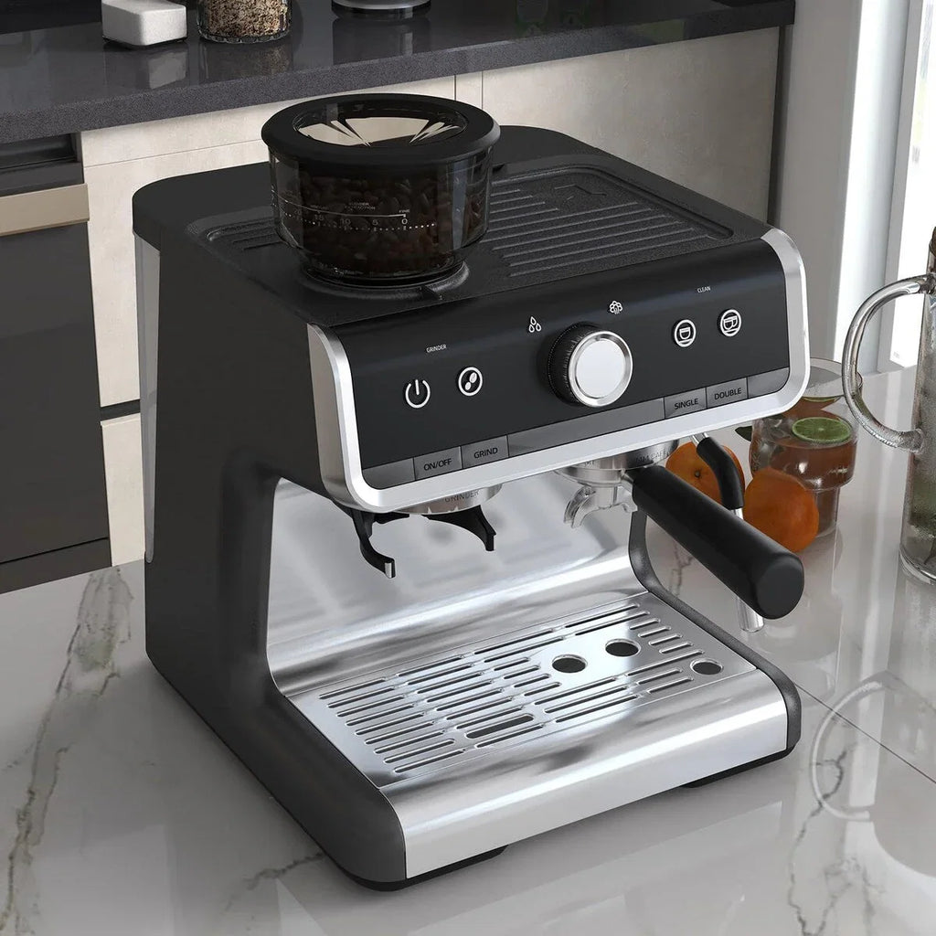 Machine à café expresso, avec moulin, réservoir d'eau de 2,8 L
