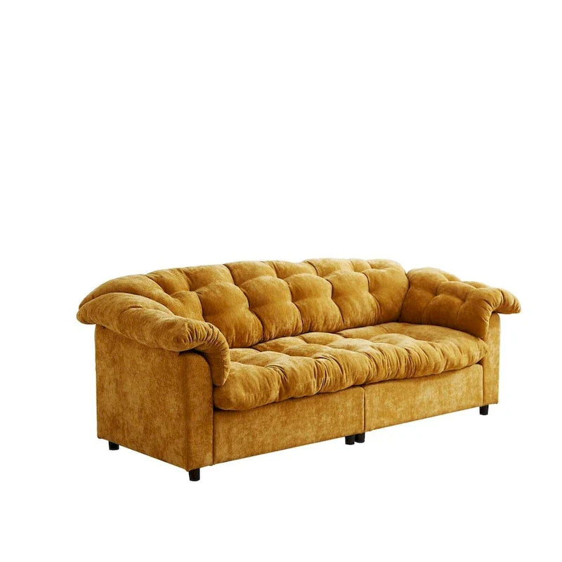 99.2  Canapé profond Chenille Confort, Canapé nuage moelleux tapissé