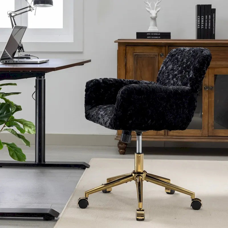 Chaises de bureau pivotantes réglables, chaises de coiffeuse.