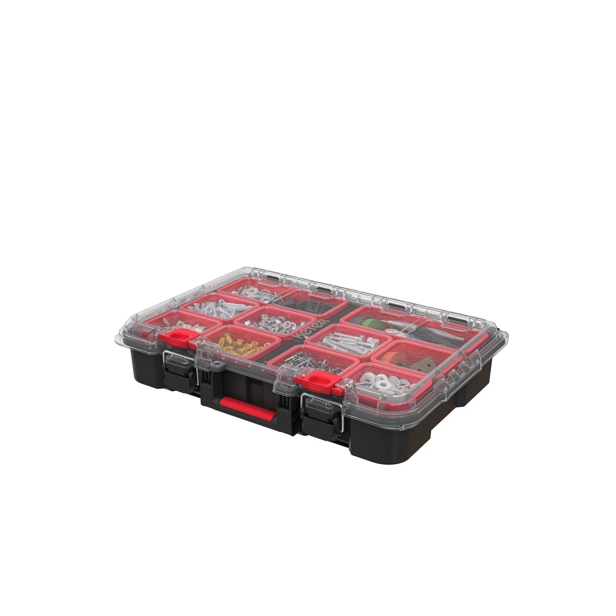 Keter Stack-n-Roll – Système modulaire 3 pièces de rangement et d'organisation d'outils mobile en résine durable