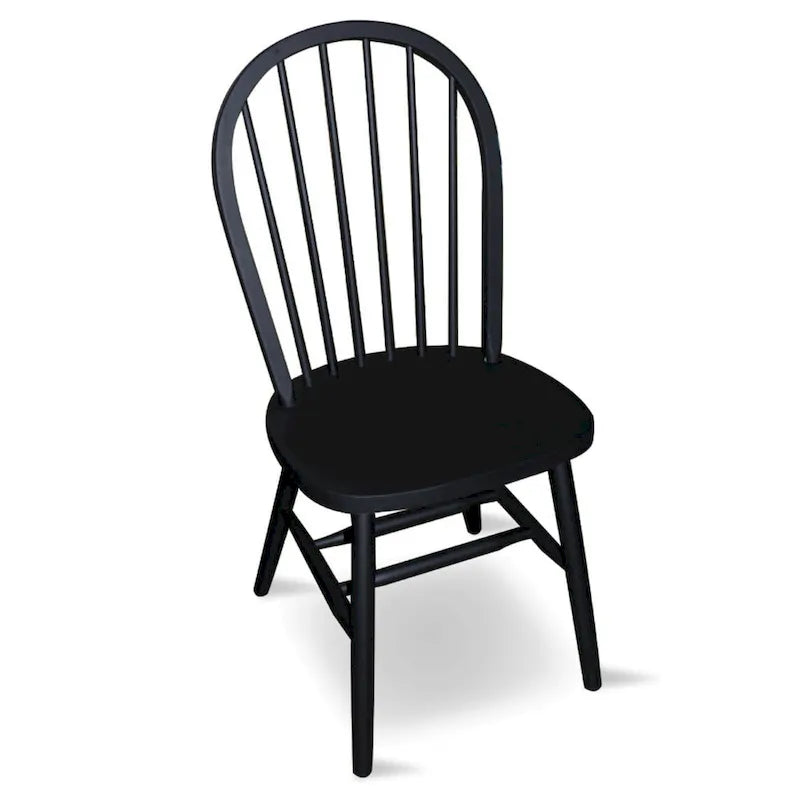 Chaise de salle à manger à dossier fuseau Windsor en bois massif International Concepts