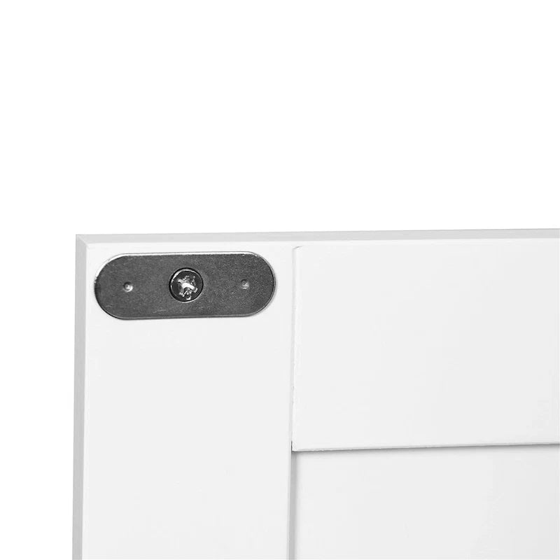 Meuble de Rangement au Sol pour Salle de Bain avec Double Porte