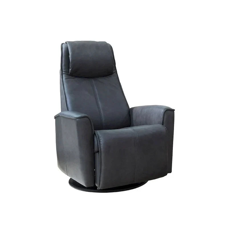 Fauteuil inclinable pivotant en cuir Fjords Urban