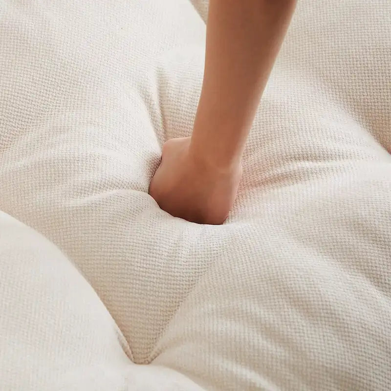 99.2  Canapé profond Chenille Confort, Canapé nuage moelleux tapissé