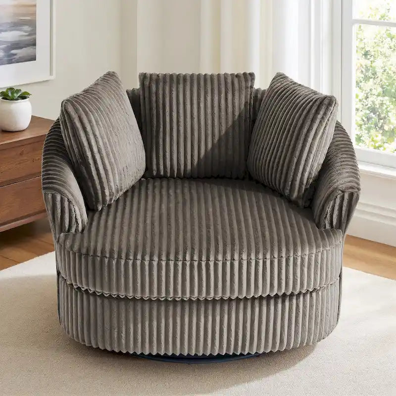 Fauteuil baquet pivotant déhoussable à bras encastrés DREAMSIDEA