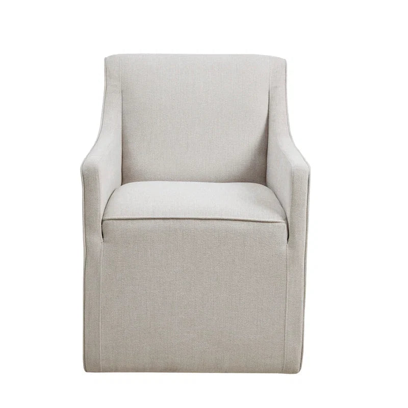 Chaise de salle à manger Charlotte avec roulettes