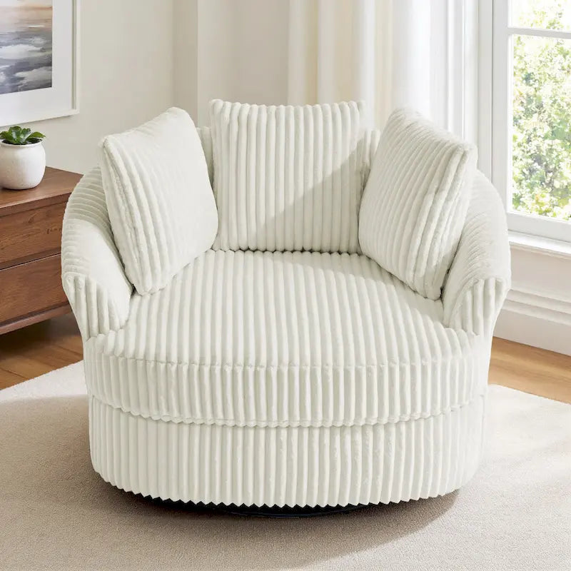 Fauteuil baquet pivotant déhoussable à bras encastrés DREAMSIDEA