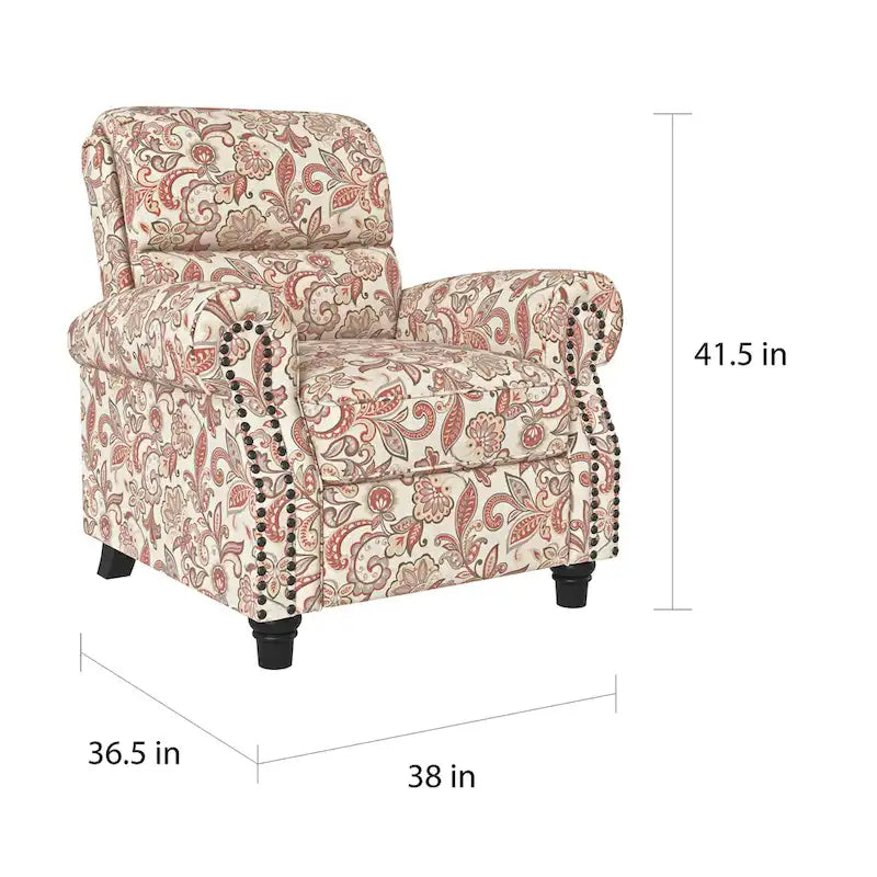 Fauteuil inclinable Copper Grove Jessie ProLounger Paisley à dossier inclinable