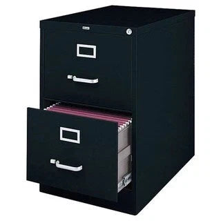Classeur vertical commercial Hirsh à 2 tiroirs pour documents grand format