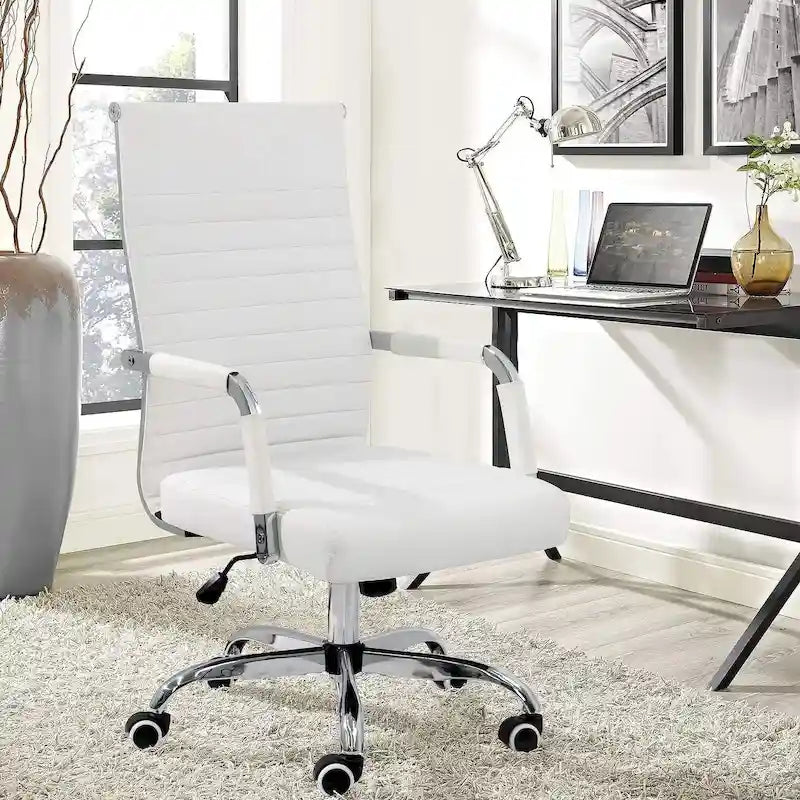 Chaise de bureau Homall nervurée Chaise de bureau d'ordinateur