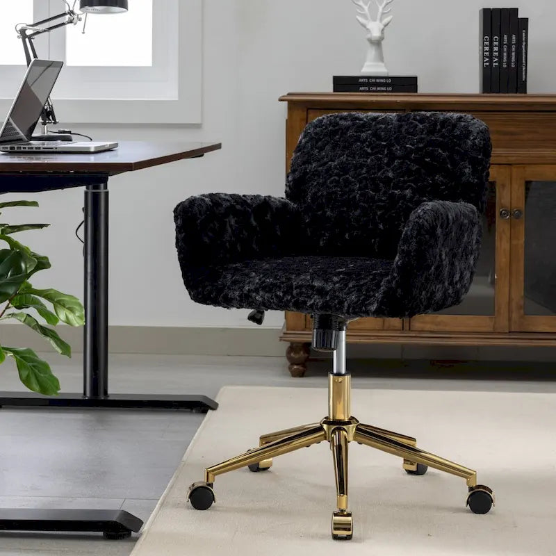 Chaises de bureau pivotantes réglables, chaises de coiffeuse.