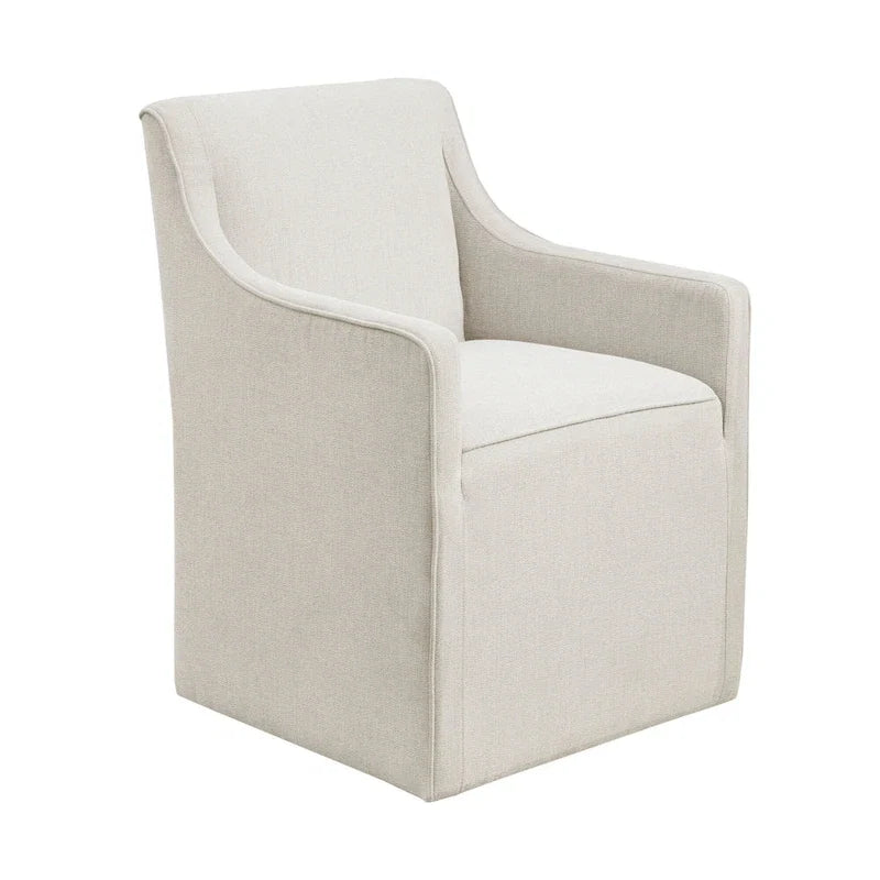 Chaise de salle à manger Charlotte avec roulettes